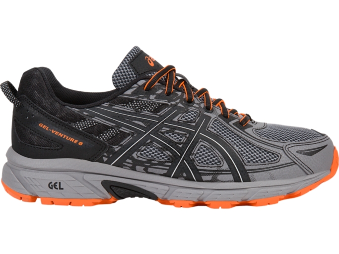 Men s GEL Venture 6 Frost Grey Phantom Black Trail Running