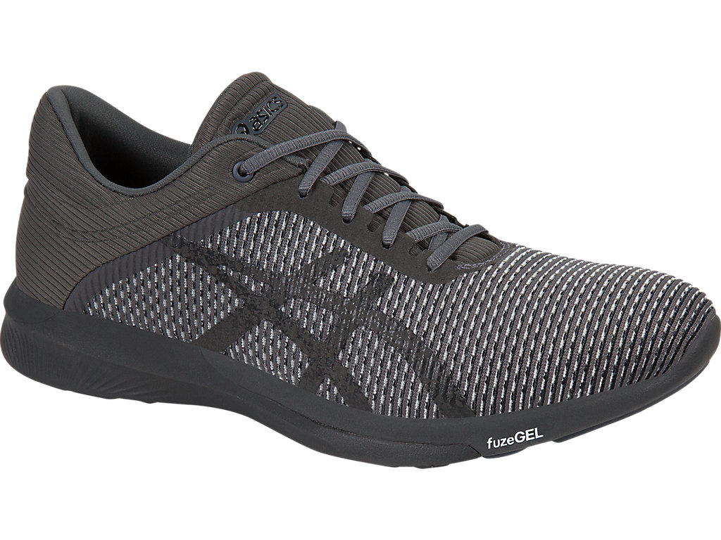 Men's fuzeX Rush CM | Dark Grey/Dark Grey | Running Shoes | ASICS