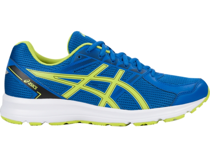 Asics neon store colored running shoes