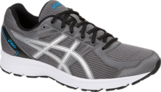 (4E) | ASICS Men\'s Jolt | Shoes Blue Carbon/Silver/Island | Running