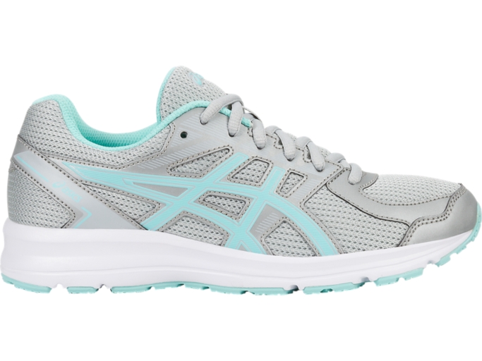 Jolt D Women Glacier Grey Aqua Splash White Women s Running Shoes ASICS United States