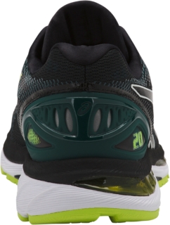 asics nimbus 20 black neon lime