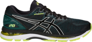 Men's GEL-Nimbus 20 | Black/Neon Lime | Running Shoes | ASICS