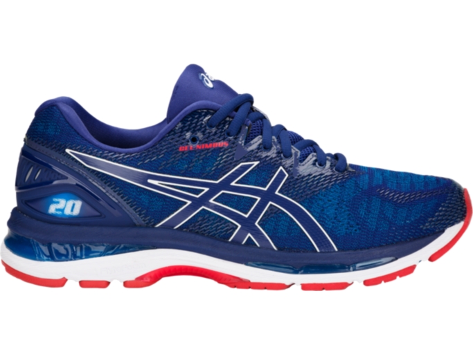 Asics gel nimbus 20 porcelain deals blue