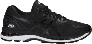 asics gel nimbus 20 all black