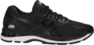 Men's GEL-Nimbus 20 | Black/White/Carbon | Running Shoes | ASICS