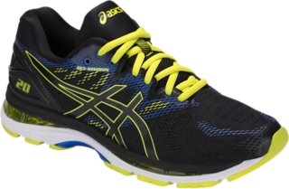 GEL-NIMBUS 20 | Men | BLACK/SULPHUR SPRING/VICTORIA BLUE | notdisplayed |  ASICS UK