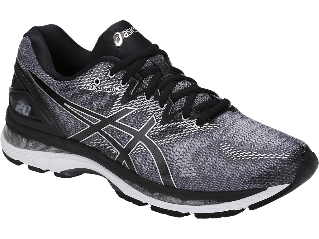 Men's GEL-Nimbus 20 | Carbon/Black/Silver | Running Shoes | ASICS