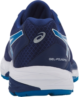 GEL FOUNDATION 13 4E EXTRA WIDE Men Blue Print Race Blue Mens Running Shoes ASICS Australia