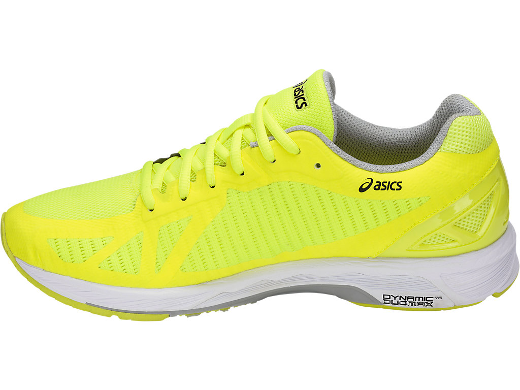 Men's Trainer 23 | Safety Yellow/Mid Grey/White | Running Shoes | ASICS