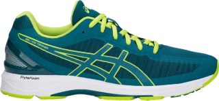 Men's GEL-DS TRAINER 23 | DEEP AQUA/NEON LIME | Laufen | ASICS Outlet