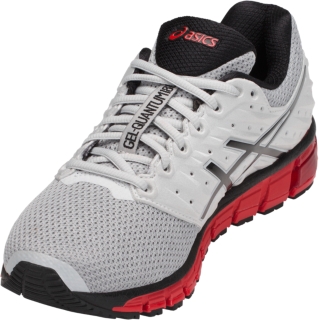 GEL QUANTUM 180 2 MX Men GLACIER GREY PHANTOM FIERY RED