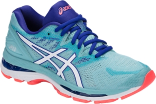 Asics gel nimbus 20 women's shoes blue outlet print/blueprint