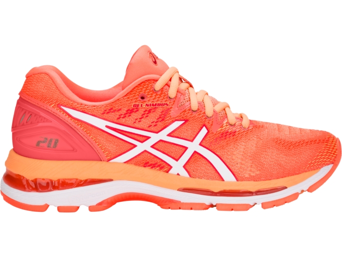 GEL NIMBUS 20 Women FLASH CORAL WHITE notdisplayed ASICS UK