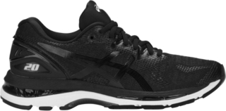 Women's GEL-NIMBUS 20 | BLACK/WHITE/CARBON | Running | ASICS Outlet