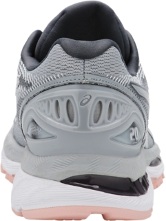 Asics women's gel-nimbus 20 shop shoe - mid grey/seashell pink