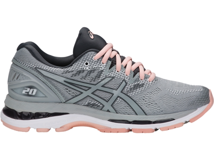 Women's 20 | Mid Grey/Mid Grey/Seashell Pink | Running