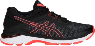 Women's GT-2000 6 | BLACK/FLASH CORAL | Running | ASICS Outlet