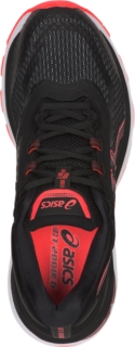 Asics women's gt-2000 6 shoe - black/flash clearance coral