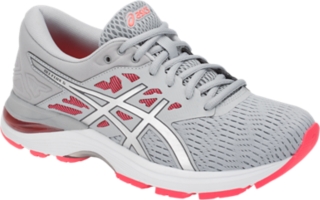 Women's 5 | Mid Grey/Silver | Running Shoes | ASICS