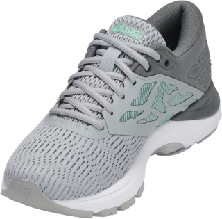 Women's GEL-Flux 5 | Mid Grey/White/Opal Green Running Shoes | ASICS