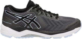 GEL FOUNDATION 13 D WIDE Women Dark Grey Black Womens Running Shoes ASICS Australia