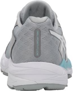 Women's GEL-Fortitude 8, Mid Grey/White/Porcelain Blue, Running Shoes