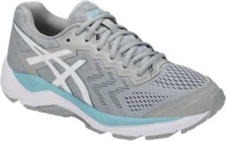 Women's GEL-Fortitude | Mid Grey/White/Porcelain Blue | Running Shoes | ASICS