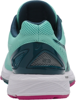 Women S Gel Ds Trainer 23 Aruba Blue Ink Blue Fuschia Purple Running Shoes Asics