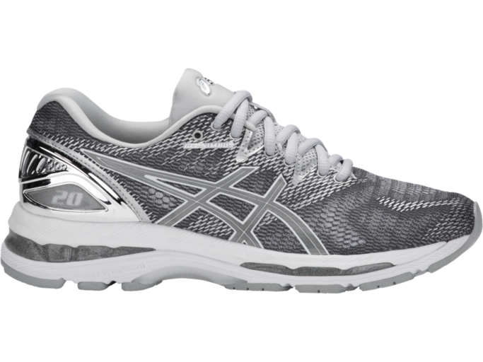 Women's gel nimbus 20 on sale platinum