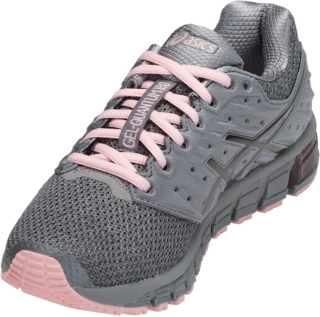 Women s GEL Quantum 180 2 MX Stone Grey Carbon Seashell Pink