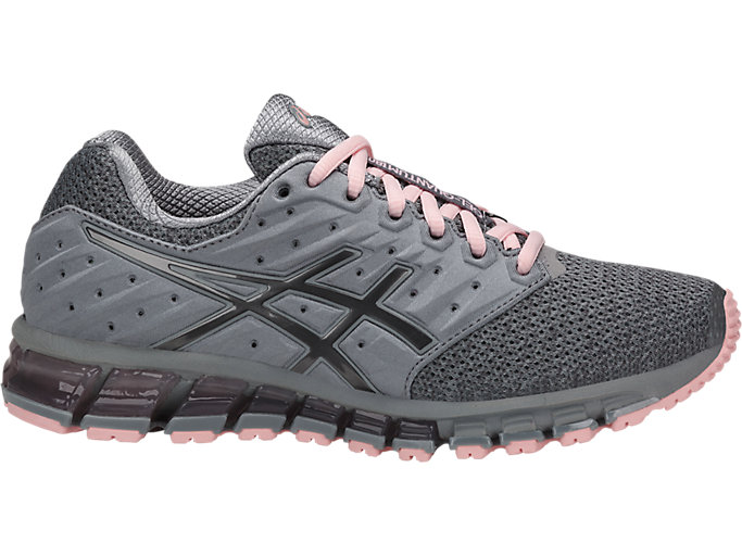 Women's GEL-Quantum 180 2 MX | Stone Grey/Carbon/Seashell Pink | Running  Shoes | ASICS