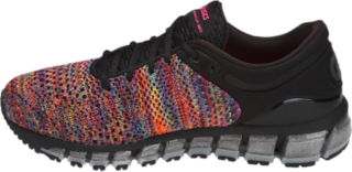 Asics women's gel-quantum 360 2024 knit 2 black/rainbow multi/black