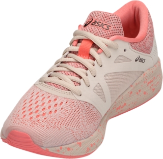 Women s Roadhawk FF SP Cherry Blossom Birch Running Shoes ASICS