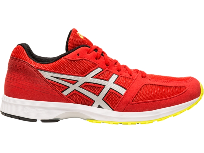 Men s LyteRacer TS 7 Classic Red Silver Running Shoes ASICS