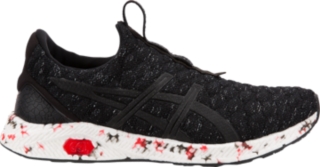 Unisex HyperGEL-KENZEN | BLACK/FIERY RED/WHITE | Sportstyle | ASICS Outlet