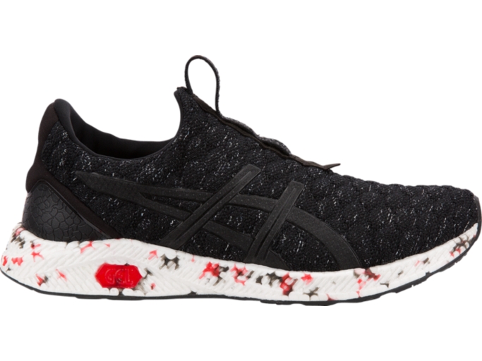 HyperGEL KENZEN Men BLACK FIERY RED WHITE ASICS