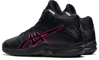 LADY GELFAIRY 8 | BLACK/PINK GLO | レディース バスケットボール シューズ【ASICS公式通販】