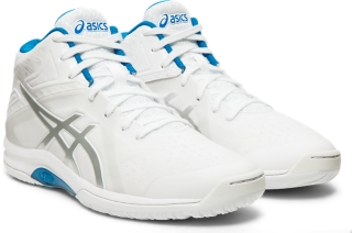 Lady Gelfairy 8 White Silver レディース バスケットボール シューズ Asics