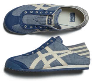 MEXICO 66 PARATY | MEN | BLUE CHAMBRAY/NATURAL | Onitsuka Tiger Philippines