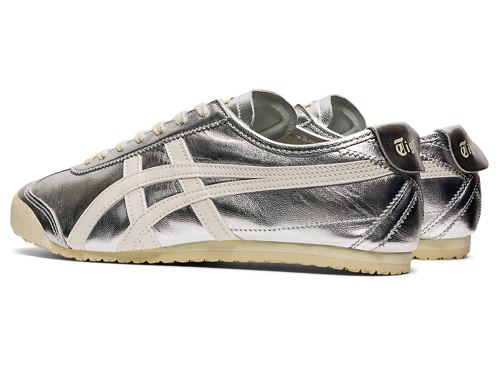 Onitsuka Tiger Mexico 66 Pure Silver Black Unisex Sneakers ...