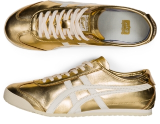 Onitsuka tiger cheap mexico 66 gold