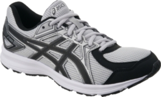 Jog 100 2 シルバー ブラック メンズ ランニング シューズ Asics