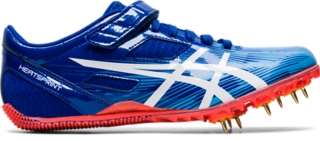 Heatsprint Fr 8 Dolphin Blue White メンズ 陸上競技 シューズ Asics公式通販