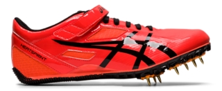 Heatsprint Fr 8 Sunrise Red Black メンズ 陸上競技 シューズ Asics公式通販