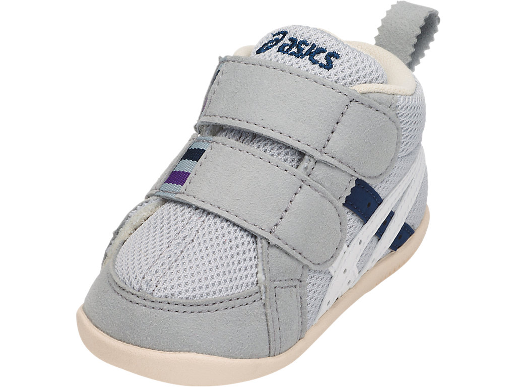 ファブレ®FIRST MS 2 | シルバーグレー×オフホワイト | キッズ スクスク【ASICS公式通販】 ファブレ®FIRST MS 2 | シルバーグレー×オフホワイト | キッズ スクスク【ASICS公式通販】