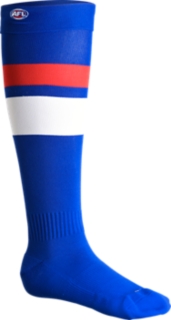 WESTERN BULLDOGS REPLICA HOME SOCK, Image 1 of 2