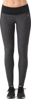 W THERMOPOLIS TIGHT, Dark Grey Heather/Black, Tights & Leggings