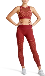 Better Bodies Waverly Tights - Sangria Red 