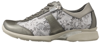 ペダラ レディース 2e ダークグレー ストーングレー レディース スニーカー Asics Walking